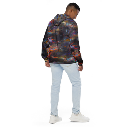Men's Windbreaker - Chromatic Flux