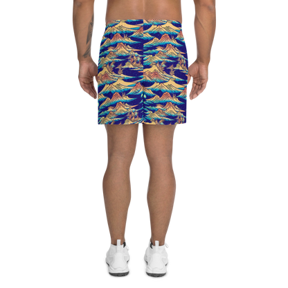 Men's Athletic Shorts - Mystical Mountain Mirage