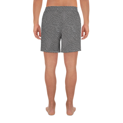 Men's Athletic Shorts - Hypnotic Waves