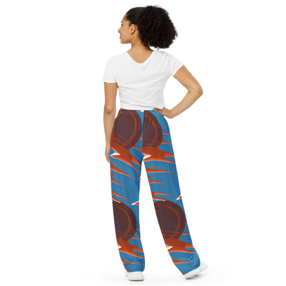 Wide-Leg Pants - Desert Vortex