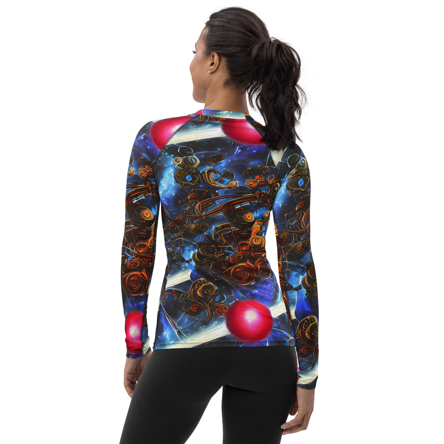 Women's Rash Guard - Pimenov's Cosmos