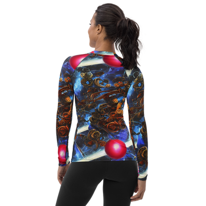 Women's Rash Guard - Pimenov's Cosmos