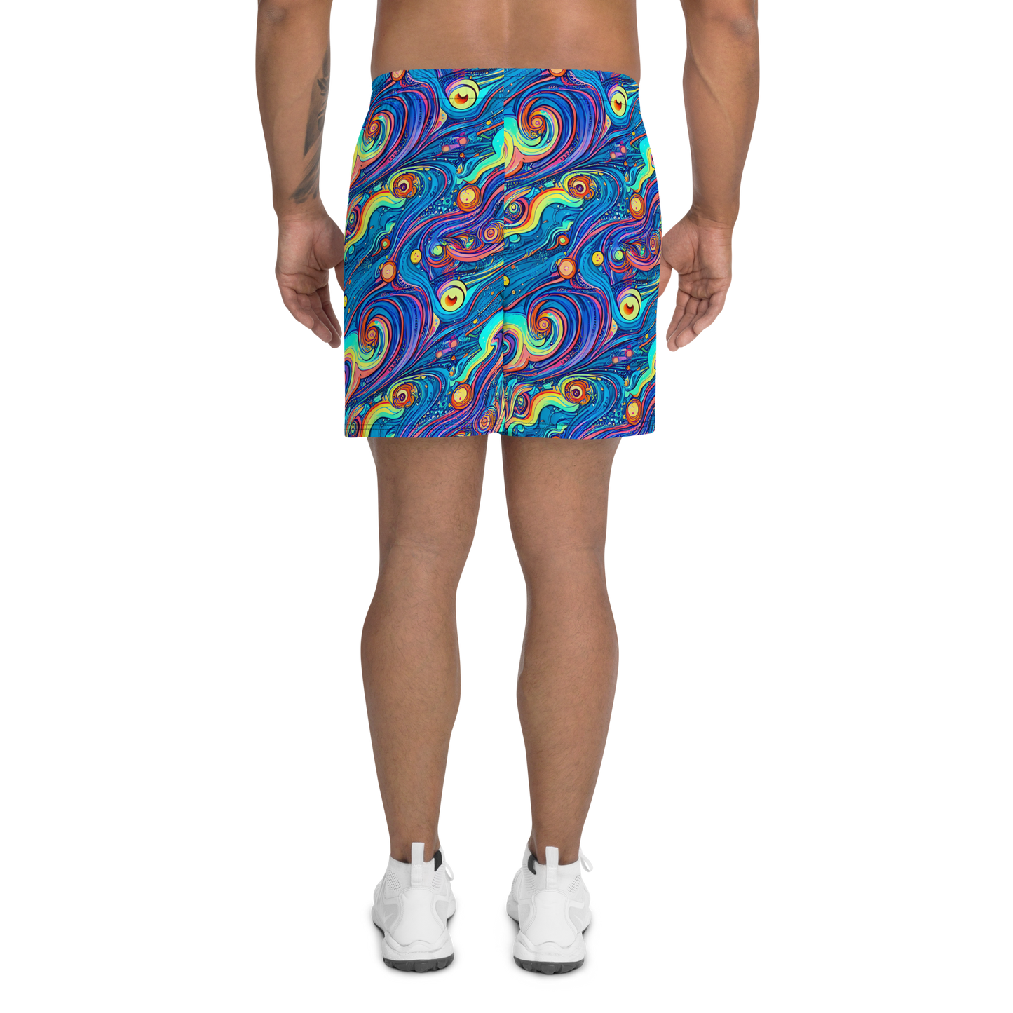 Men's Athletic Shorts - Echoes of Vortex