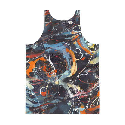 Men's Tank Top - Neo-Splash Labyrinth
