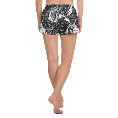 Women’s Athletic Shorts - Void Vortex