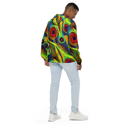 Men's Windbreaker - Galactic Pulse