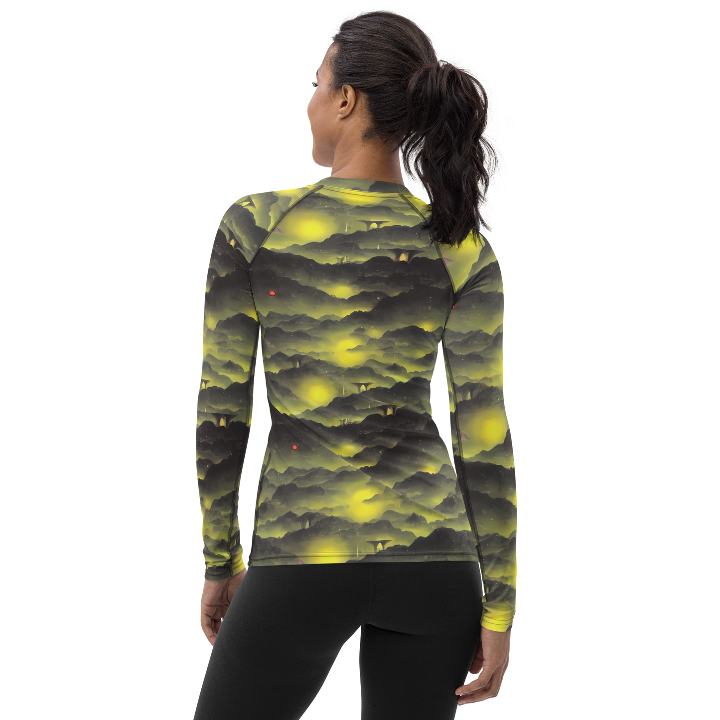 Women's Rash Guard - Spectral Isle