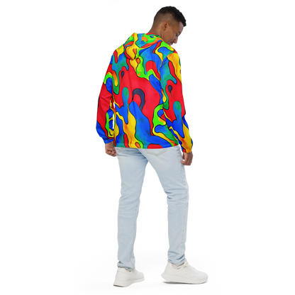 Men's Windbreaker - Splash of Joy