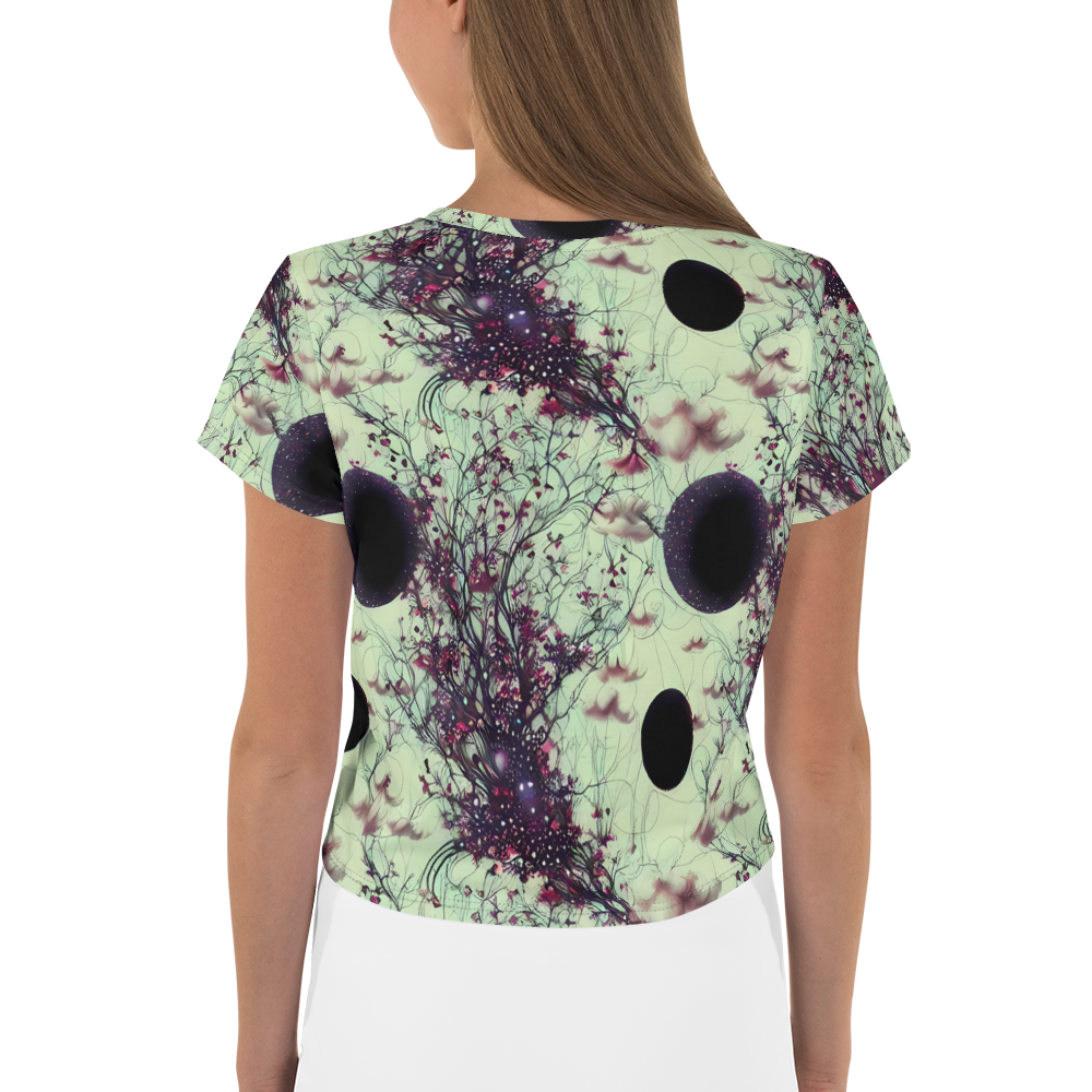 Women's Crop Tee - Celestial Bloom