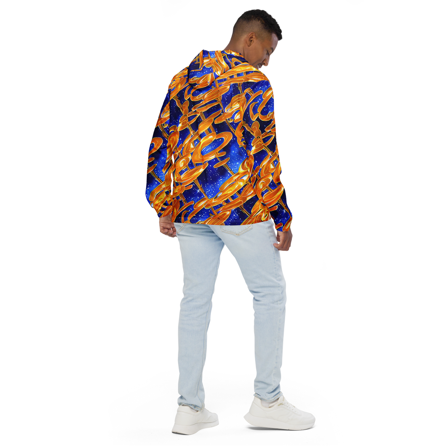 Men's Windbreaker - Simonet Swirls