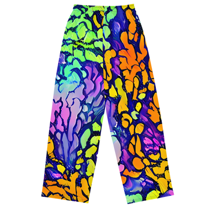 Wide-Leg Pants - Surreal Waveforms