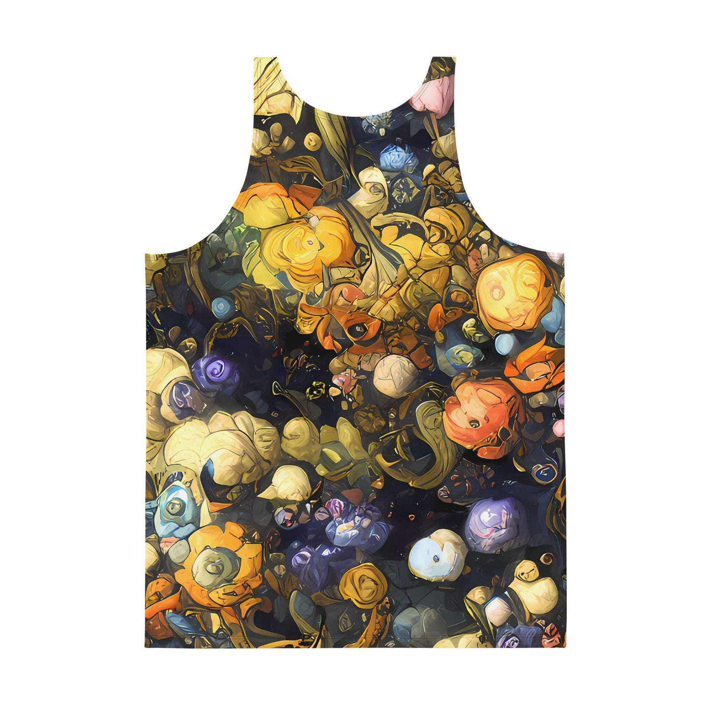 Men's Tank Top - Baroque Blossom