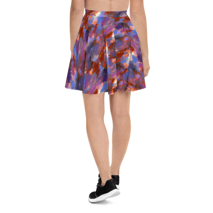 Skater Skirt - Celestial Brushstroke