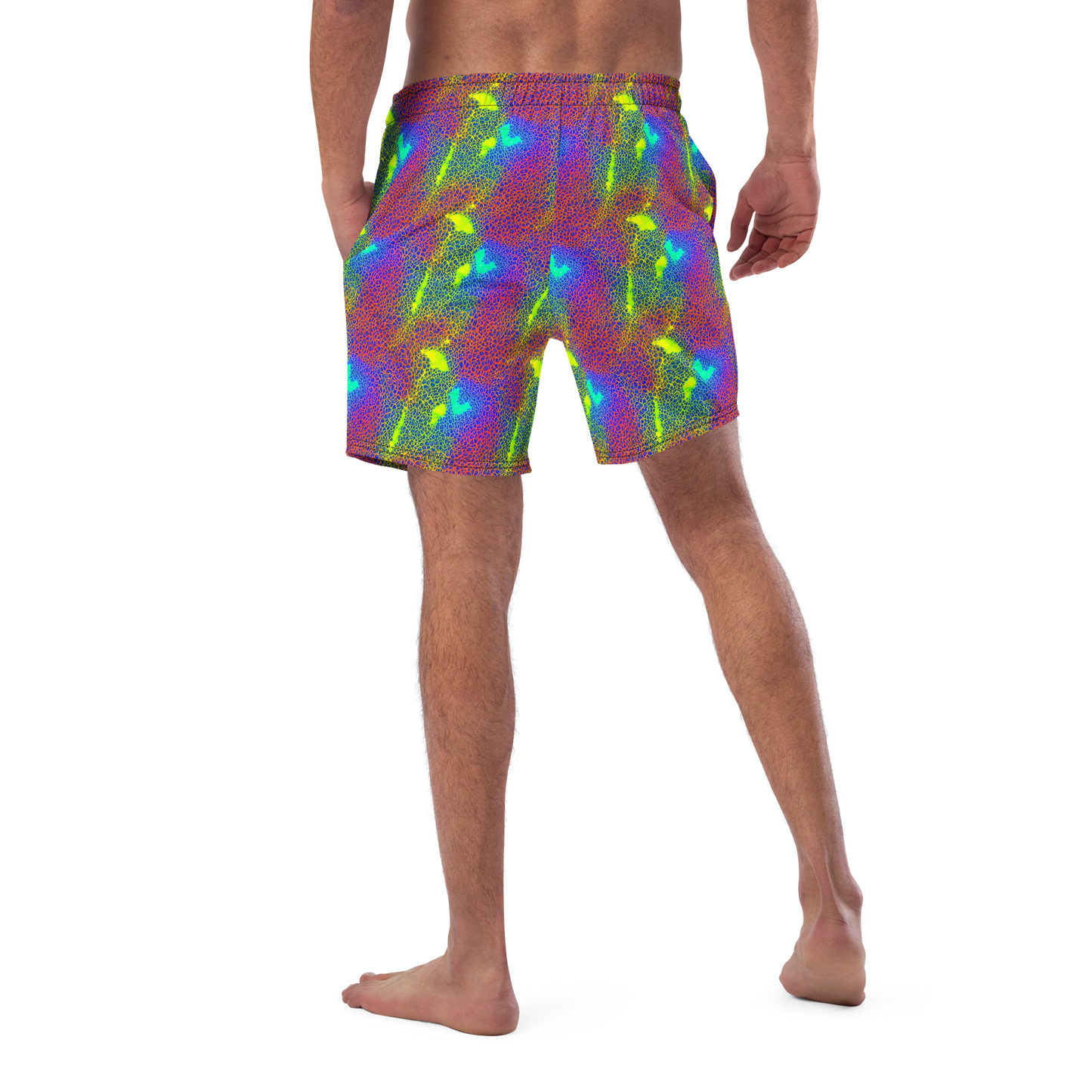 Swim Trunks - Prismatic Web