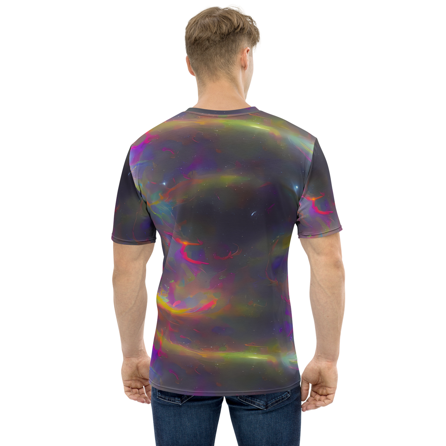 Men's Crew Neck T-Shirt - Etheric Echo