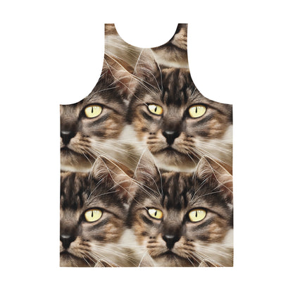 Men's Tank Top - Feline Reverie