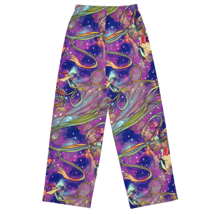 Wide-Leg Pants - Spiral of Stardust
