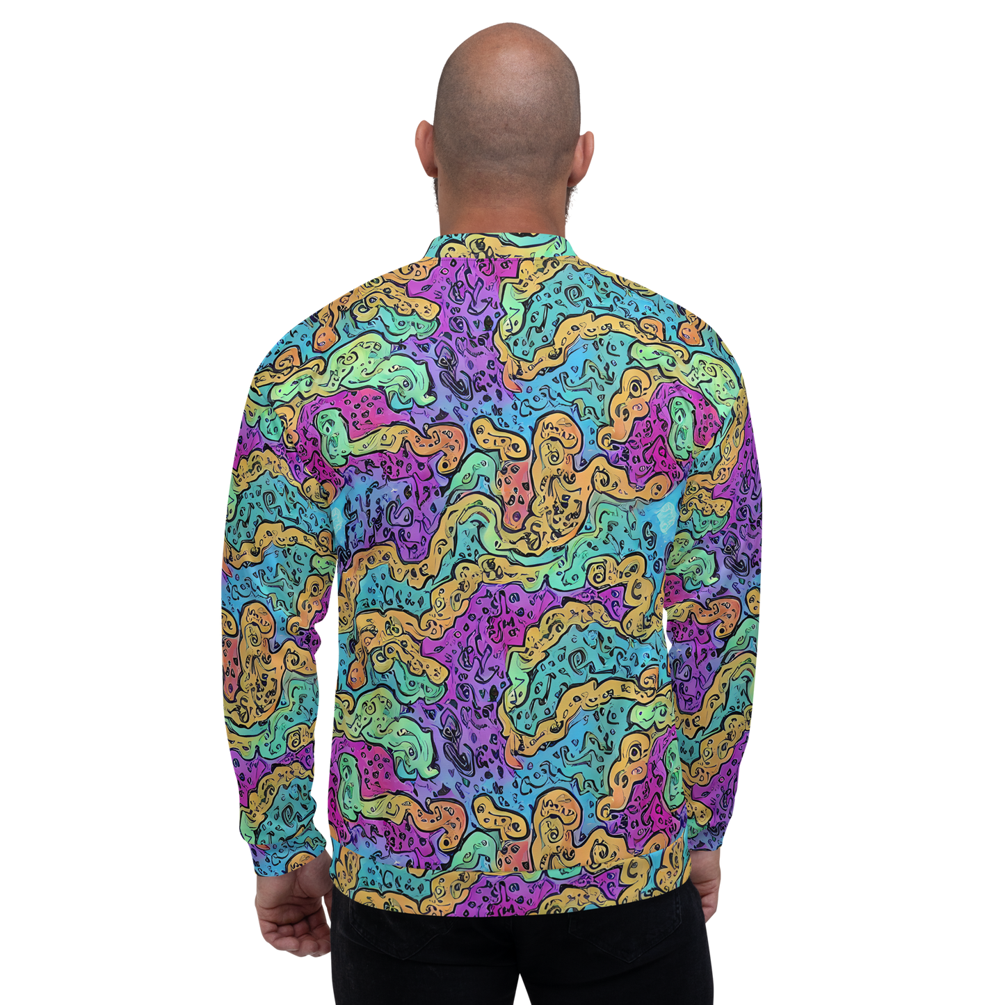 Bomber Jacket - Intergalactic Graffiti