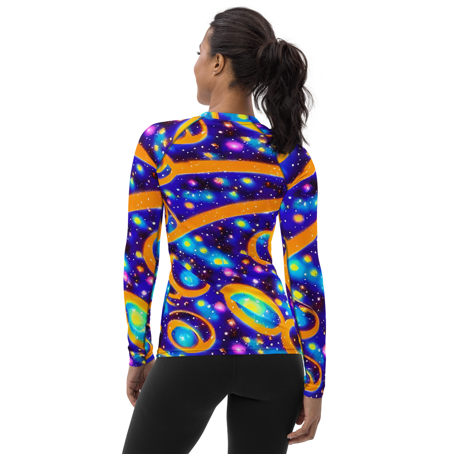 Women's Rash Guard - Epic Orbit