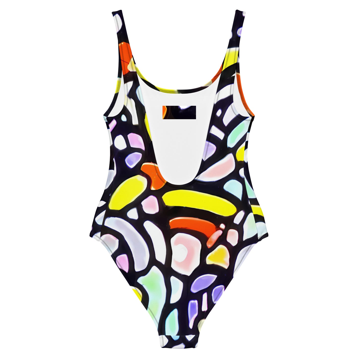 One-Piece Swimsuit - Cubist Carousel