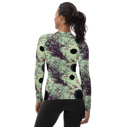 Women's Rash Guard - Celestial Bloom