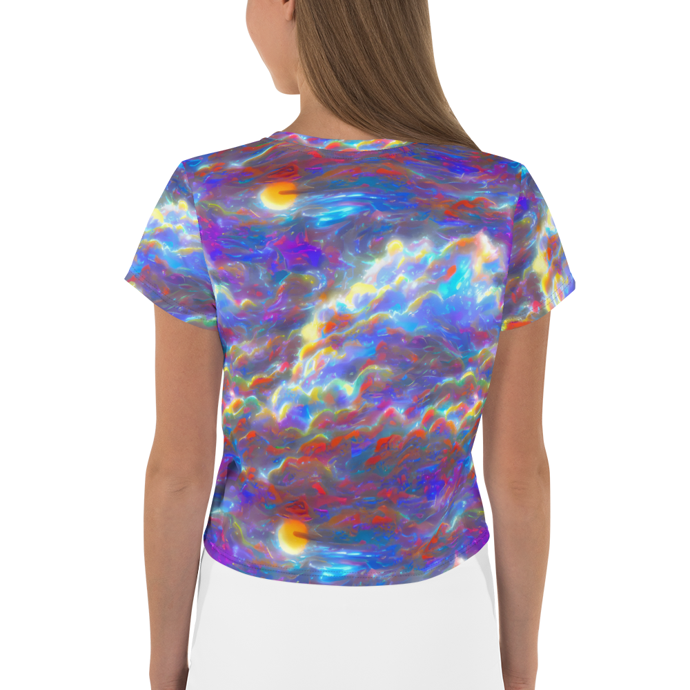 Women's Crop Tee - Orion Ripple