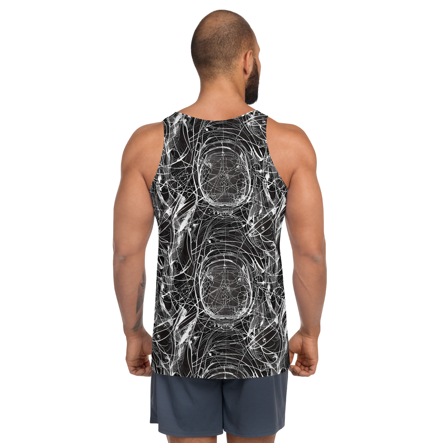 Men's Tank Top - Nexus of Lines