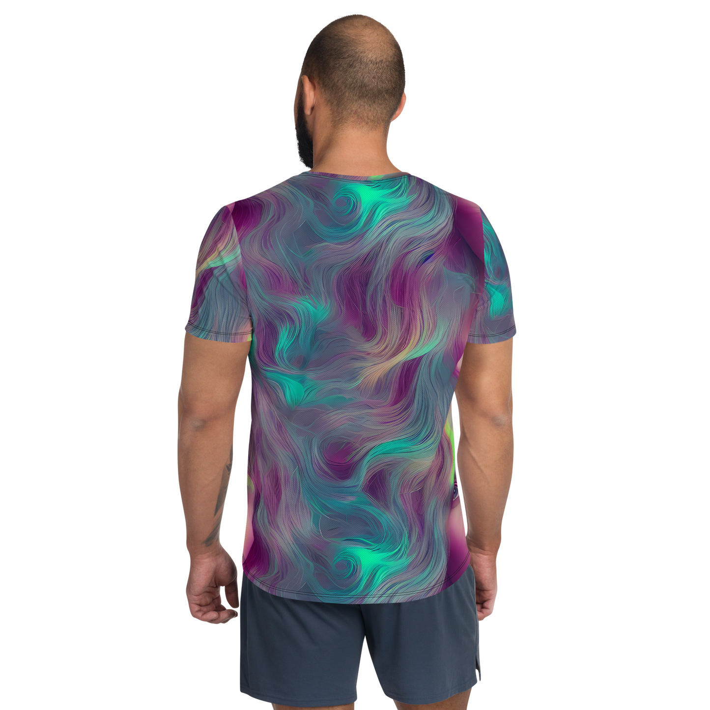 Men's Athletic T-Shirt - Surreal Tresses