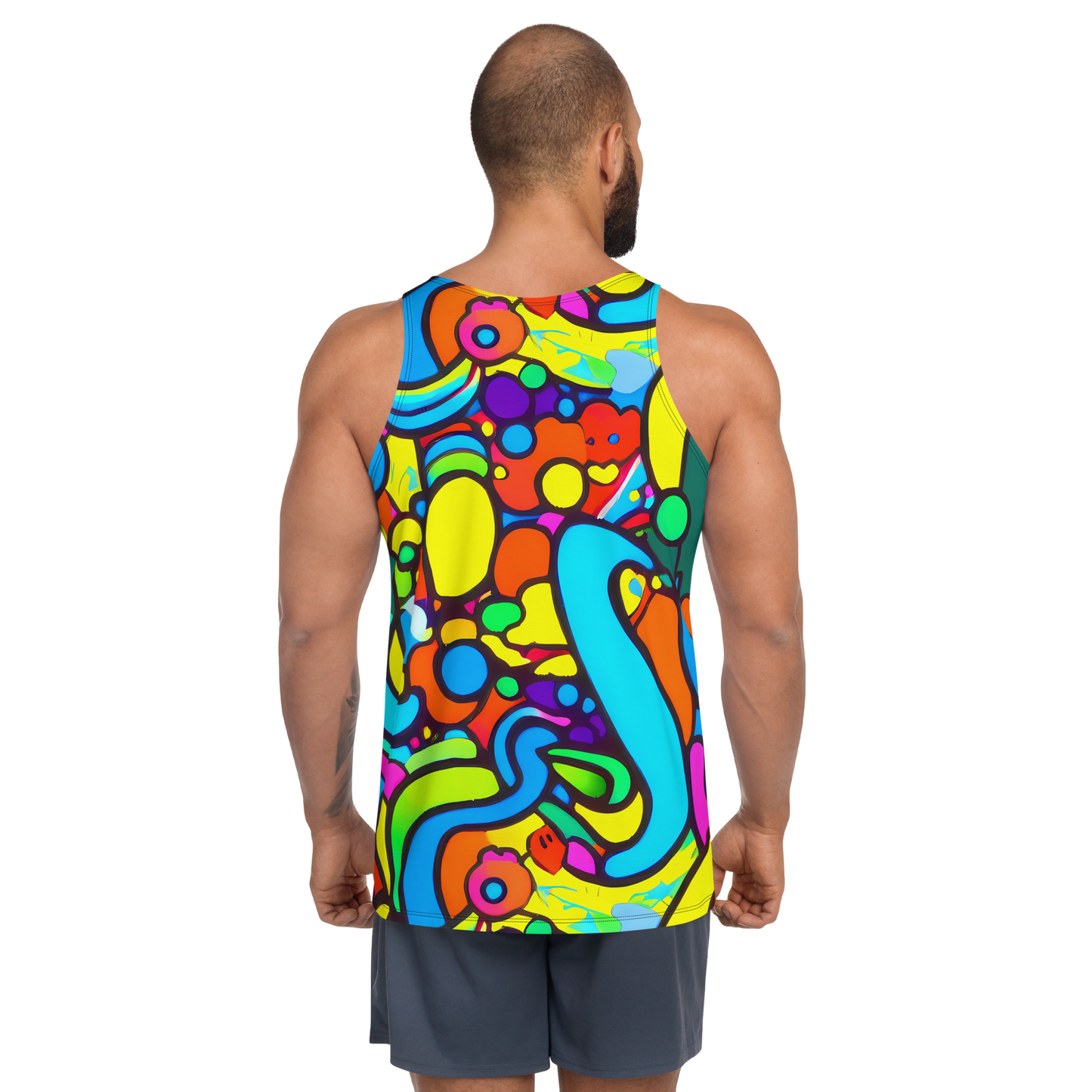 Men's Tank Top - Chromadoodle Junction