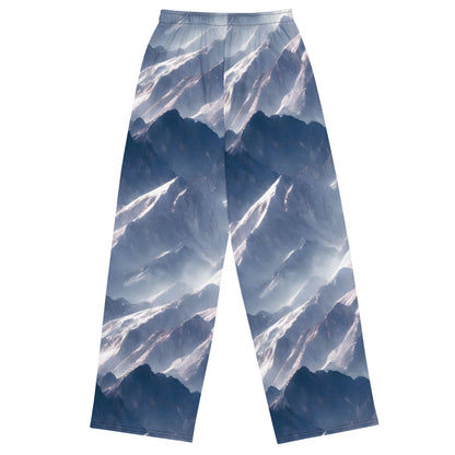 Wide-Leg Pants - Frosted Zenith