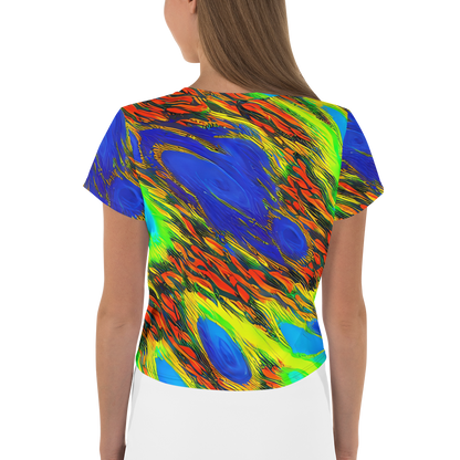Women's Crop Tee - Hodgkin's Blaze