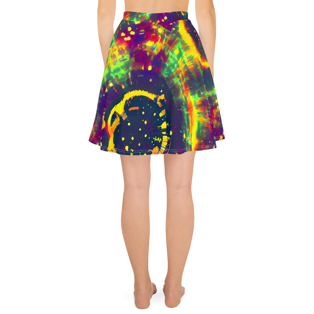 Skater Skirt - Hypercolor Oasis