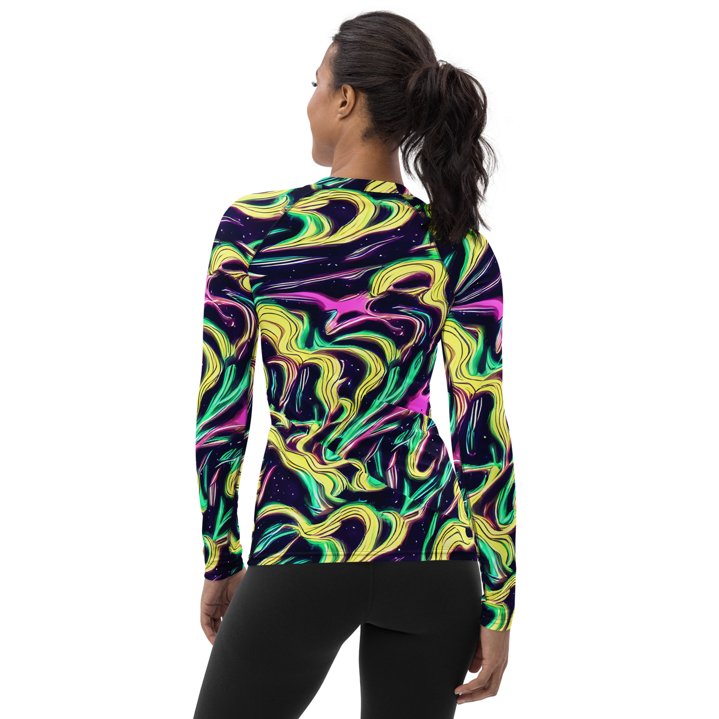 Women's Rash Guard - Casson's Whirl