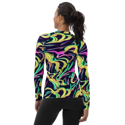 Women's Rash Guard - Casson's Whirl