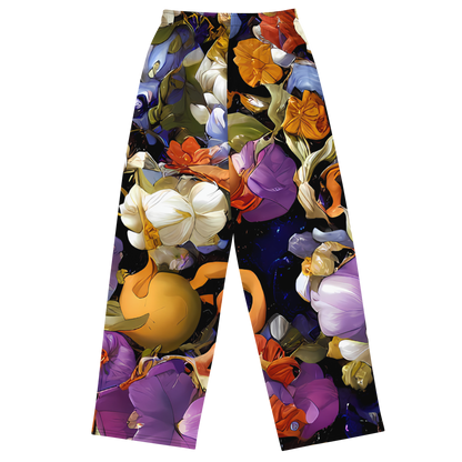Wide-Leg Pants - Blooming Cosmos