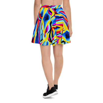 Skater Skirt - Electric Dreamscape