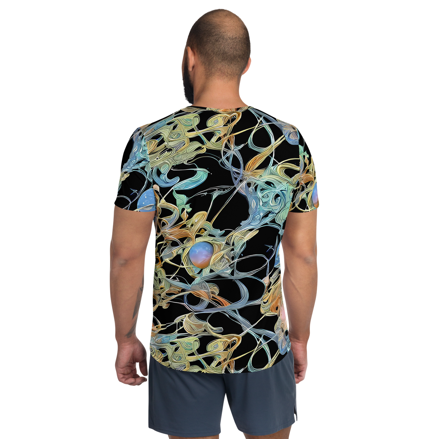 Men's Athletic T-Shirt - Infinite Mist