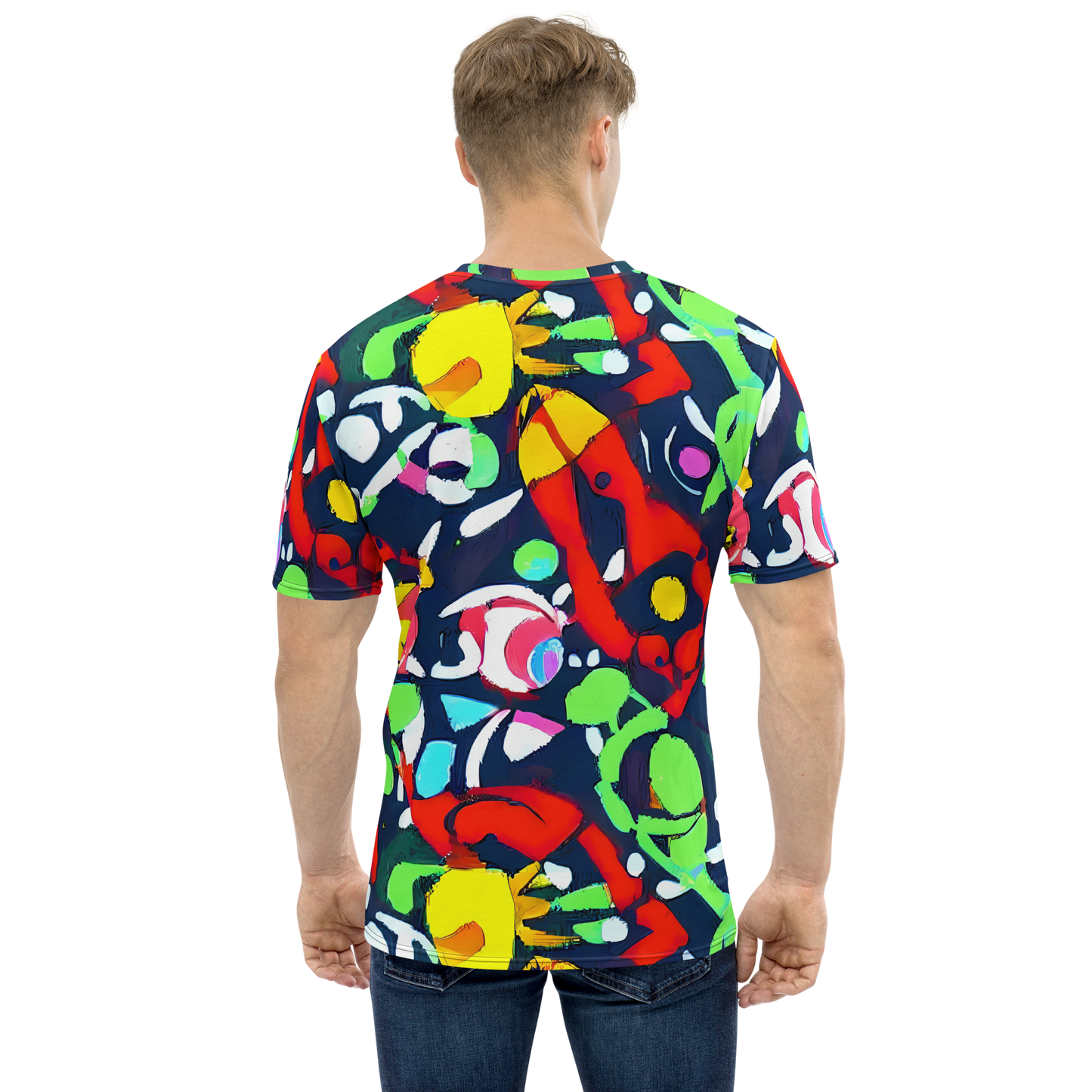 Men's Crew Neck T-Shirt - Chagall's Dream