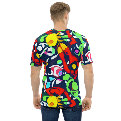 Men's Crew Neck T-Shirt - Chagall's Dream