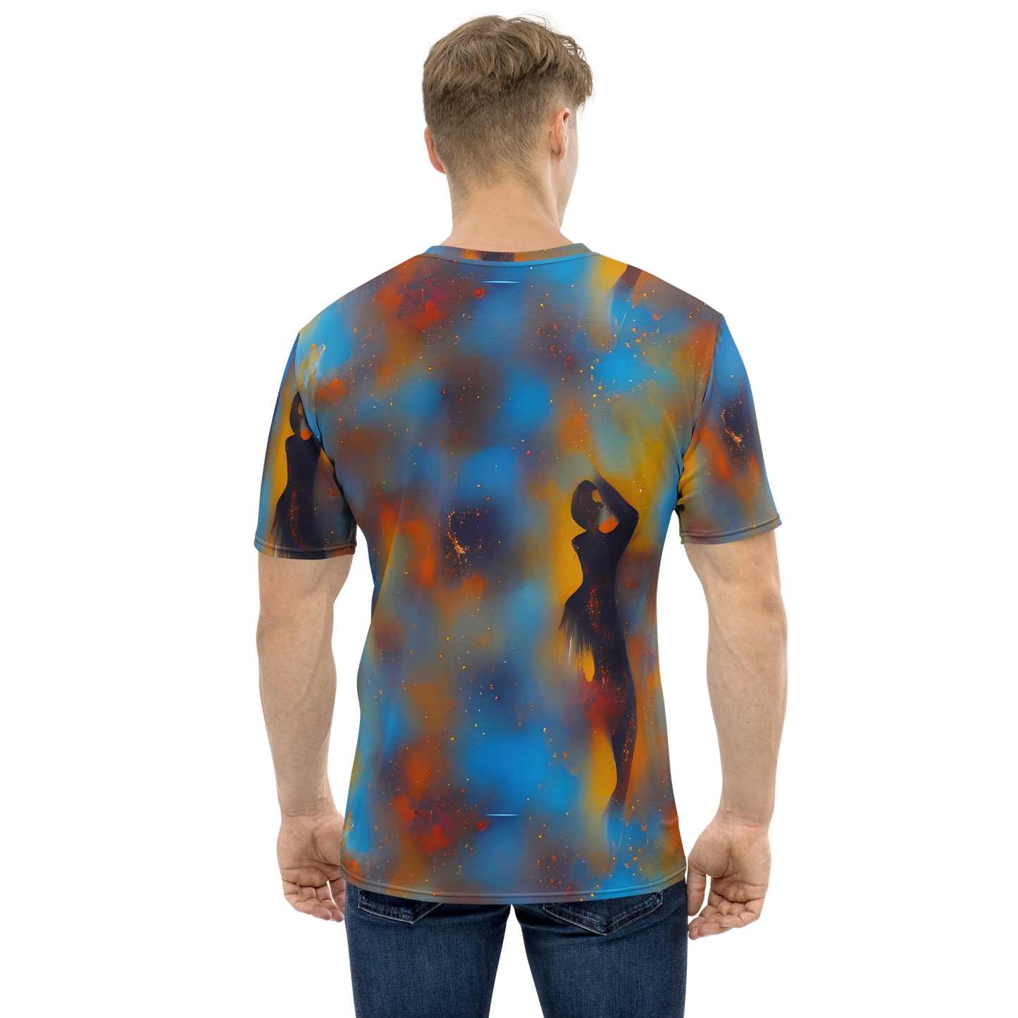 Men's Crew Neck T-Shirt - Vivid Whisper