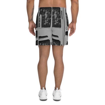 Men's Athletic Shorts - Concrete Harmony