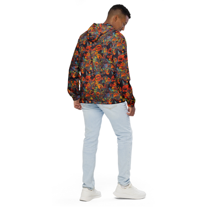 Men's Windbreaker - Galactic Faces