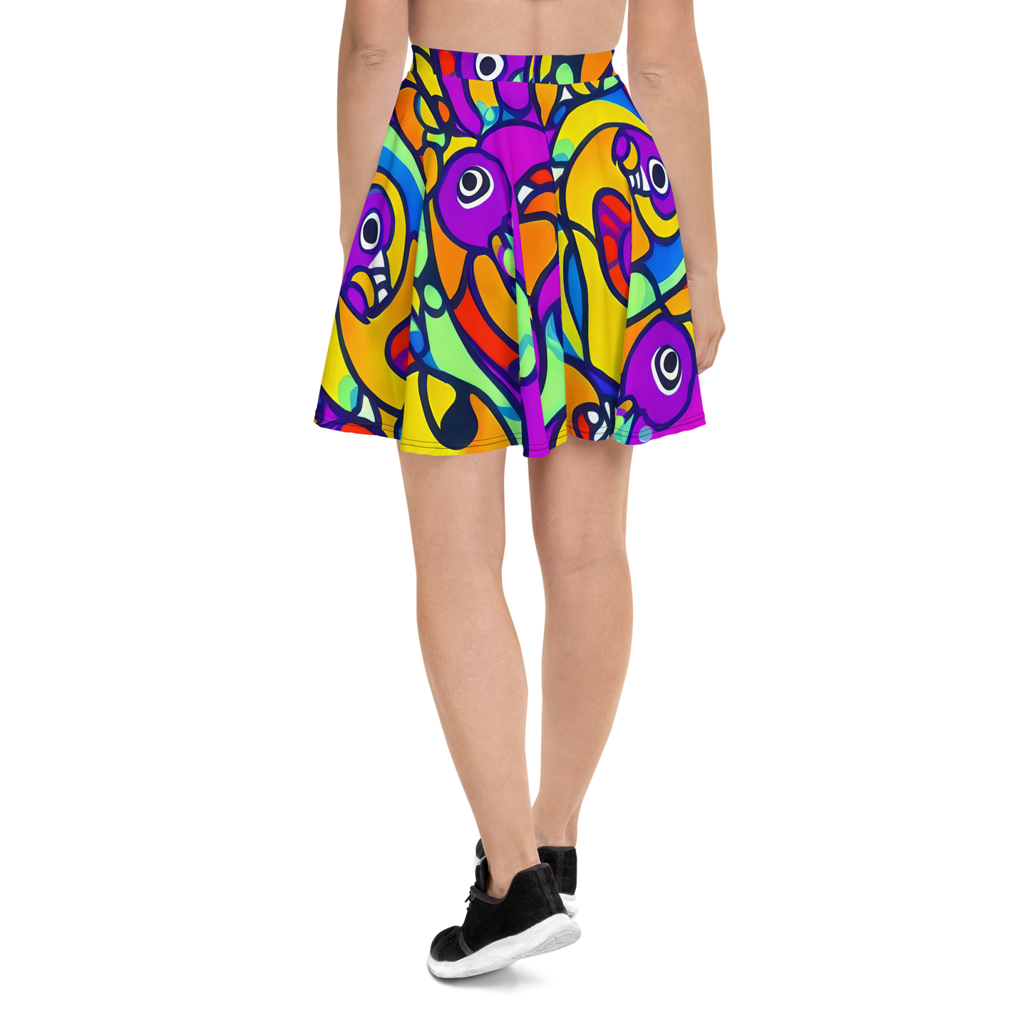 Skater Skirt - Kaleido Fish