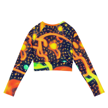 Long Sleeve Crop Top - Coorte's Cosmos