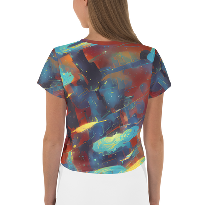 Women's Crop Tee - Journey Through Infinity