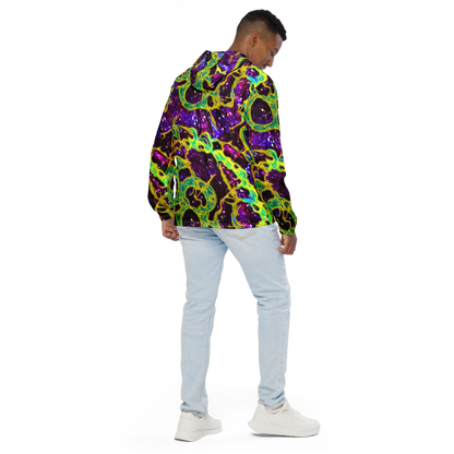 Men's Windbreaker - Galactic Web