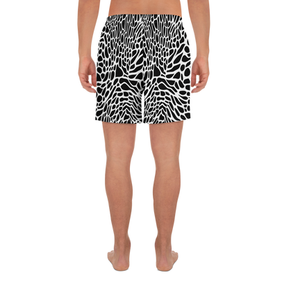 Men's Athletic Shorts - Monochrome Mystique