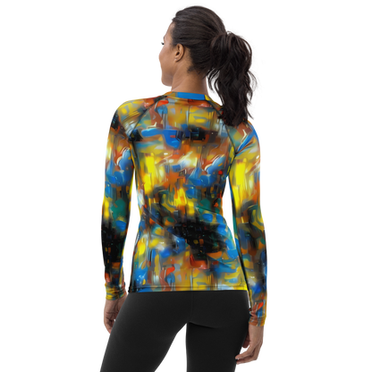 Women's Rash Guard - Wallis Warp