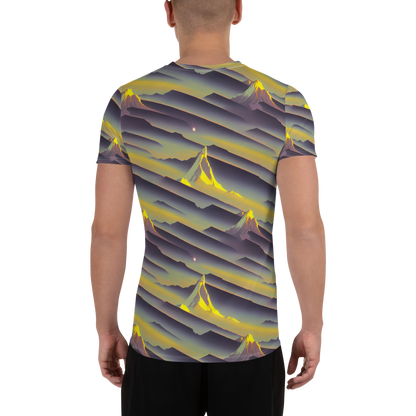 Men's Athletic T-Shirt - Surreal Summit