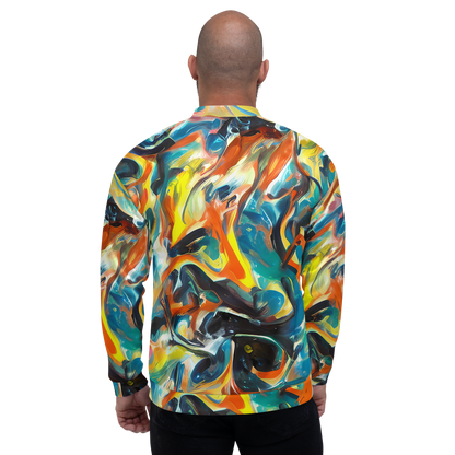 Bomber Jacket - Chromatic Vortex